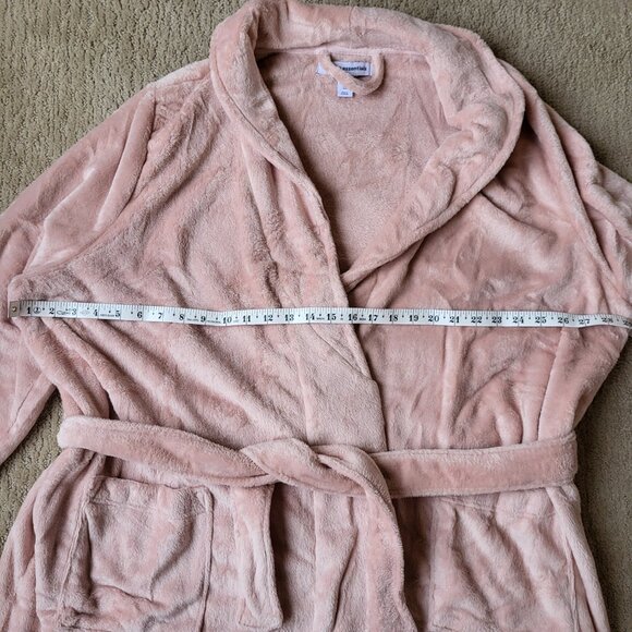 Women’s Mid-Length Plush Robe – Pale Pink – Size 2XL – Amazon Essentials – NWT - Picture 5 of 8